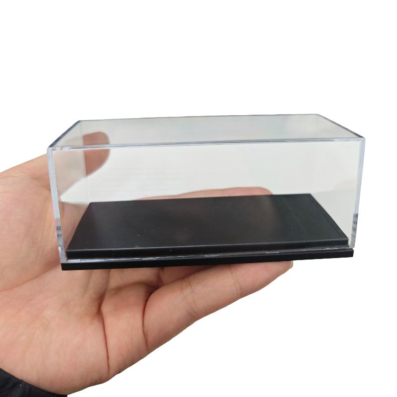 *Hot Sale 1/5Pcs Acrylic Dust-Proof Showcase & Storage Organizer Box For MiniGT 1/64 Diecast Model Car Display Case With Cover
