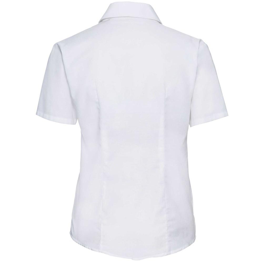 Russell Ladies/Womens Collection Short Sleeve Easy Care Oxford Shirt