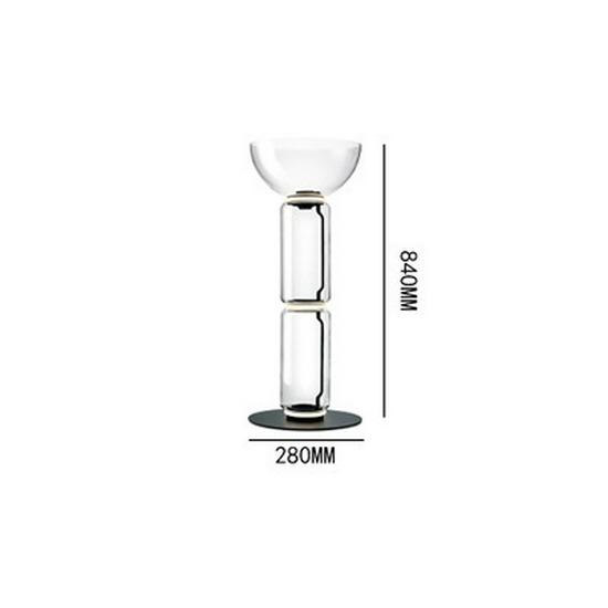 Italian Designer Floor Lamp: Modern Art Glass Lighting for Living Room, Hotel, Bedroom, Villa.