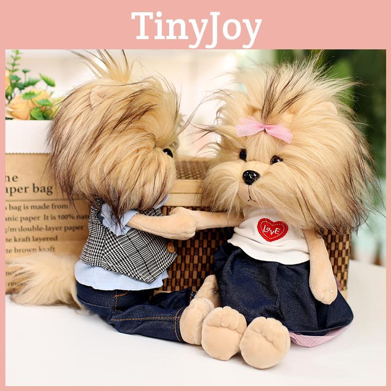 Yorkshire Terrier Cute Dress Dog Stuffed Toy Lovers Girl Birthday Gift Holiday