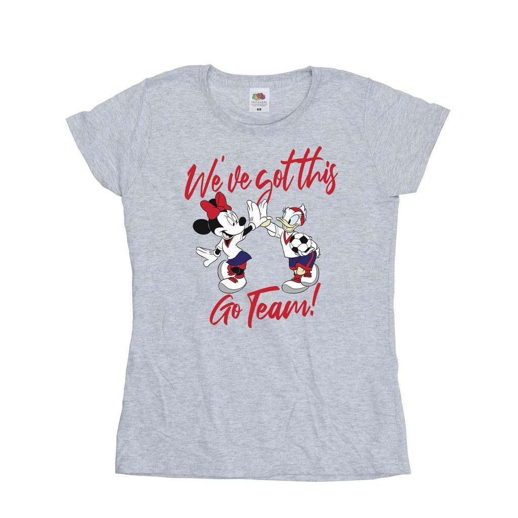 Disney Womens/Ladies Minnie Daisy We´ve Got This Cotton T-Shirt