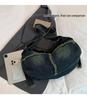 Retro Distressed Denim Crossbody Bag - New 2026 Large Capacity, Simple Casual Shoulder Bag for Women
