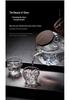 Qinghuan Large Capacity Japanese Glass Teapot with High Temperature Resistance and Thickened Tea Infuser Set