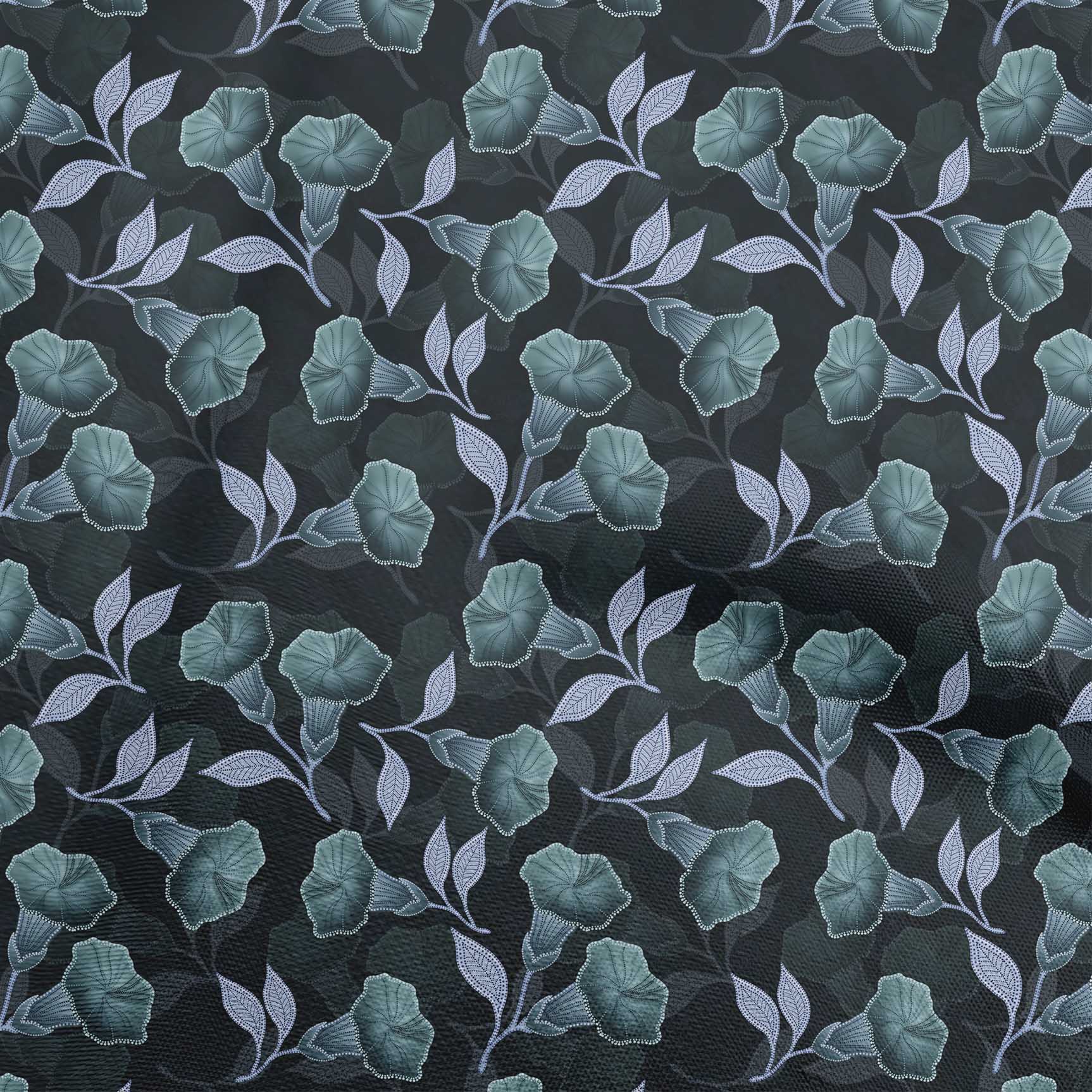 

OneOone Cotton Flex Brown Fabric Decorated Floral Craft Projects Decor Fabric Printed By The Yard 40 дюймів 42 Inch Wide - Viscose Chiffon бірюзовий колір синій