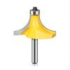 8mm Shank Handle Large Diameter 53 63mm Fillet Cutter Woodworking Milling Cutter Chamfering Cutter Arc Cutter Edge Trimmer Head