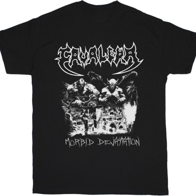Cavalera Morbid Devastation 2023 Tour Date Black T-Shirt S разноцветный