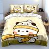 Cozy panda winter charm Bedding sets Duvet covers Pillowcases(1* Duvet Cover 2* Pillowcases without duvet insert)
