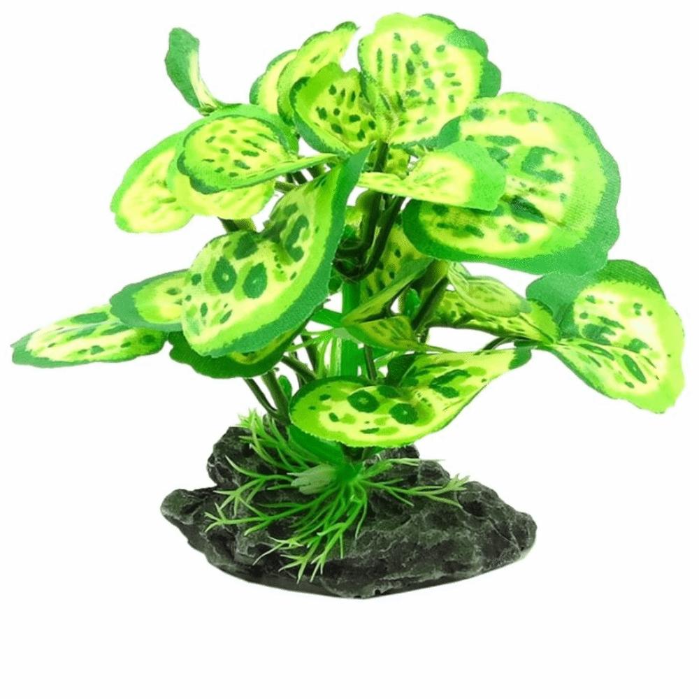 Plastic Material Aquarium Plants Realistic Design Safe Material Fish Tank Decorations Silk Texture