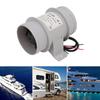 Silent Inline Blower for Boat, Inline Marine Bilge Air Blower, 3" Waterproof Boat