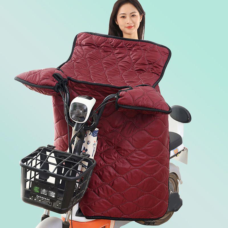 Windschutzscheiben-Winterabdeckung für Elektrofahrzeuge: Verdickt, Gefüttert, Winddicht, Kältefest, Universelle Passform für Elektroautos und Motorräder