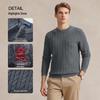 MONTAGUT Men's Cashmere Blend Pullover Sweater