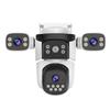 Outdoor 360° Multi-Lens Camera with Triple-Screen Monitoring