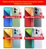 Capas de Telefone Quadradas de Silicone Líquido Para Xiaomi Redmi Note 13 14 Pro 5G Capa Traseira à Prova de Choque