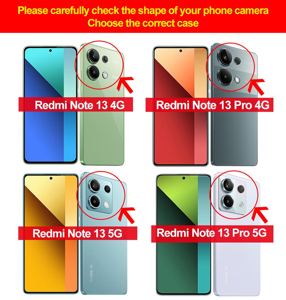 Capas de Telefone Quadradas de Silicone Líquido Para Xiaomi Redmi Note 13 14 Pro 5G Capa Traseira à Prova de Choque