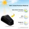 5PCS LED Solar Powered LED Car Roof Marker Truck Sidelight for Pickup Trailer SUV Cab Roof Top Running Signal Lamp Waterproof