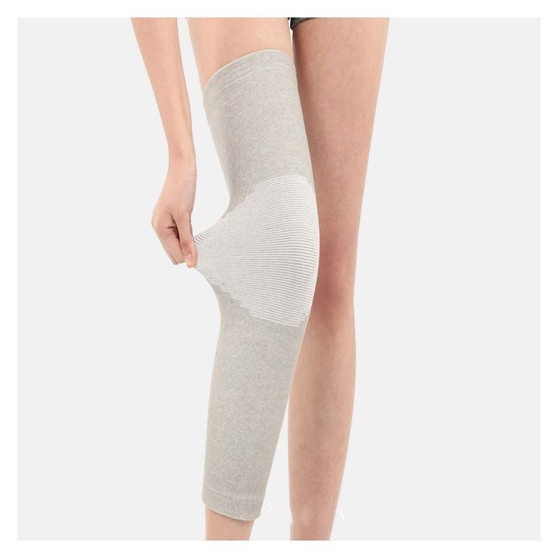 New style extended warmth stretch bamboo charcoal knee pads sports close-fitting cotton breathable bamboo charcoal knee pads XL