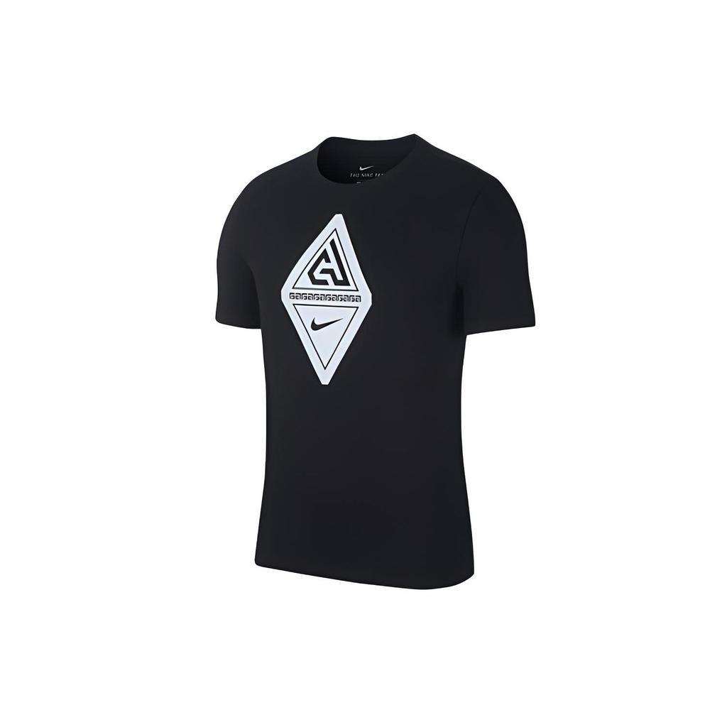Nike T Shirts Men's Crew Neck Moderate Straight Fit BV8268-010
