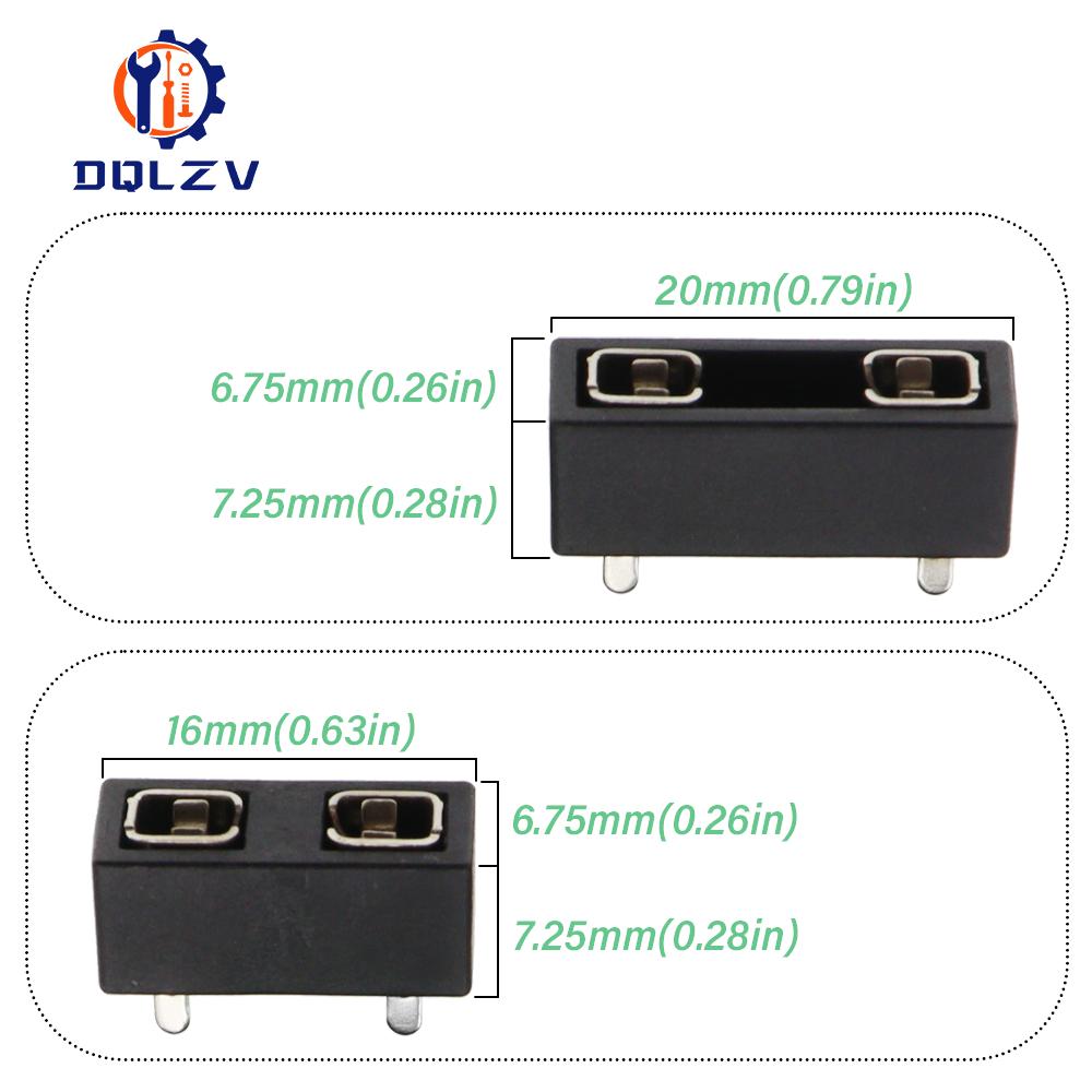 5PCS Universal Car Fuse Holder PCB Panel Mount Insurance Blocks Safety Terminals 10A Micro Mini Small Medium Fuse Holders1
