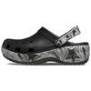 Crocs Women Multicolor Black Classic Clog EVA Outdoor Breathable Clogs 208123-0C4