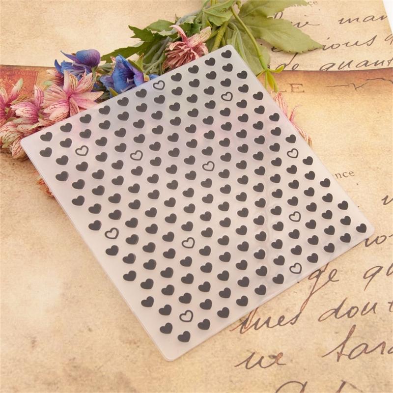 Blumenprägevorlagen Herz-Prägeordner Präge Schablonen für Kartenherstellung DIY Scrapbooking Album Papierhandwerk