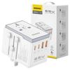 Adapter Podróżny Dudao A65Pro 65W Eu / Us / Jp / Aus / Uk 2X Usb-C 2X Usb-A - Biały
