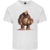 Alien in a Bigfoot Fancy Dress Outfit Ape Gorilla Unisexs Light Cotton TShirt