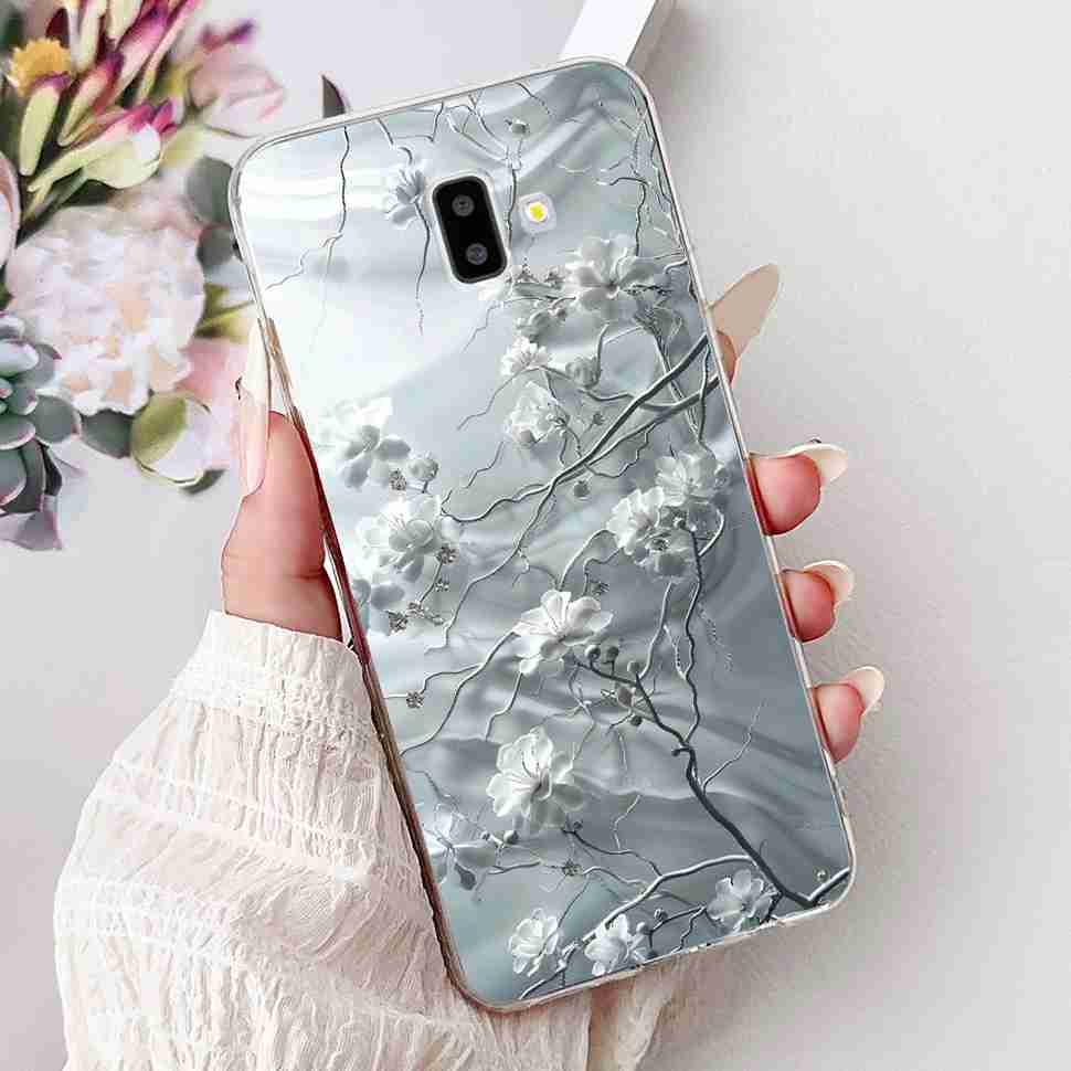 For Samsung Galaxy J6 Plus Case J610F J610G Popular Painted Phone Cover Soft Silicone Cases For Samsung J6 Plus GalaxyJ6+ Coque