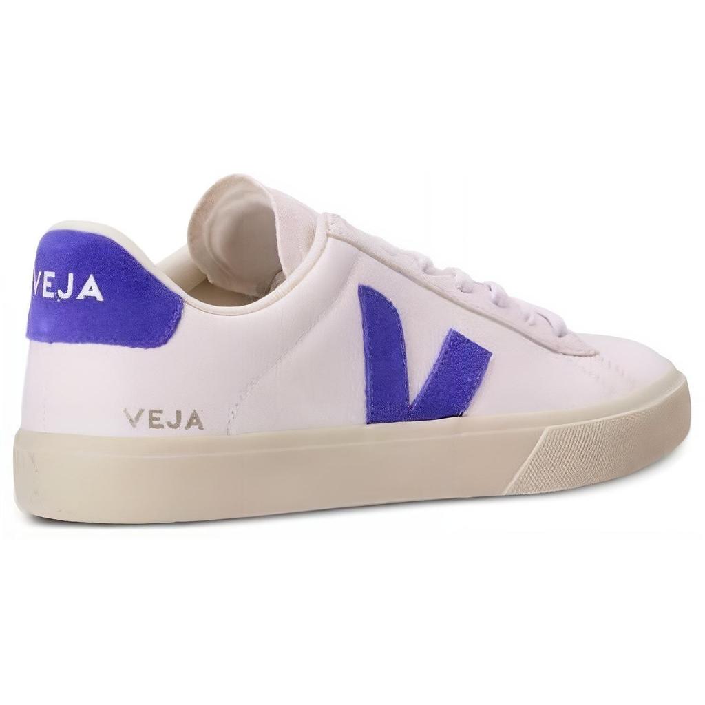 Veja Campo Chromefree Lace-Up White Cobalt Blue Unisex Sneakers CP0503319