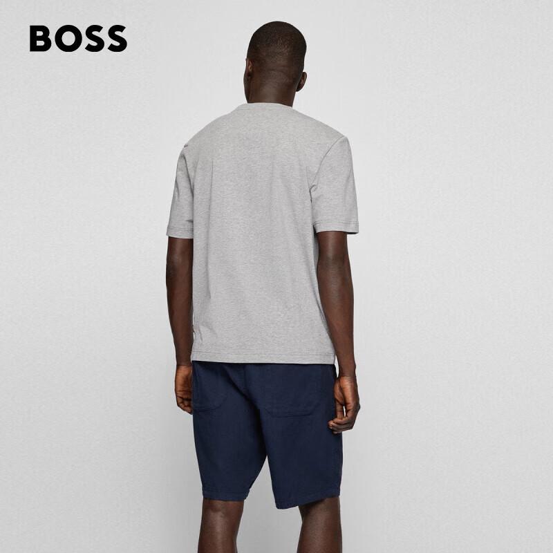 BOSS Unisex Stretch Cotton Print T-Shirt