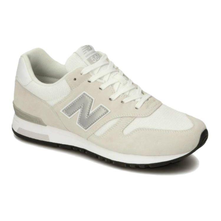 New Balance Nb 565 Lightweight Comfortable Versatile Fabric Low-Top Casual Running Shoes Unisex sneaker Light-Gray ML565EW1