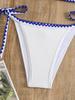 2024 Women's European & American Backless Halter Bikini: Sexy, Slimming & High-End Split Swimsuit