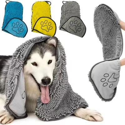 Prosop Uscare Rapidă pentru Animale de Companie Moale Halat de Baie pentru Câini Prosop Super Absorbant Prosop de Baie pentru Pisici Lavetă Convenabilă pentru Curățarea Animalelor de Companie Accesorii Câini