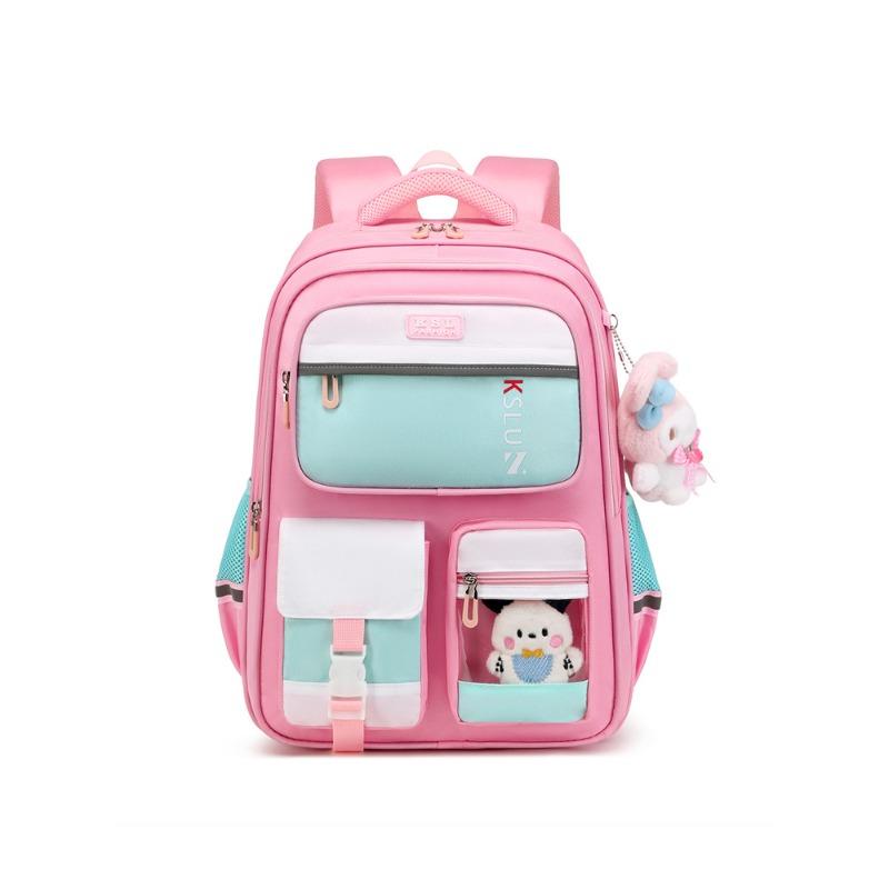 Lightweight Primary School Students  Schoolbags To Reduce Burden on The Spine and Protect Large Capacity Children and Girls