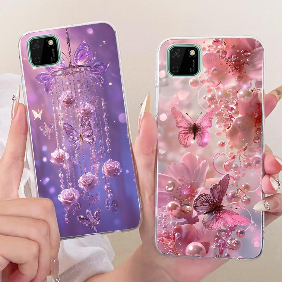 For Huawei Y5p Case DRA-LX9 Cute Lion Fashion Painted Cover Soft Silicone Phone Case For Huawei Y5p Honor 9S Honor9S Fundas Bags