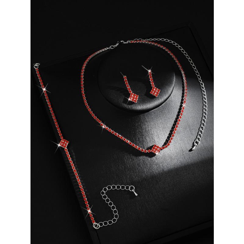 Fashionable New Limited-edition Unique High-end Versatile Claw Chain Necklace, Earrings and Bracelet