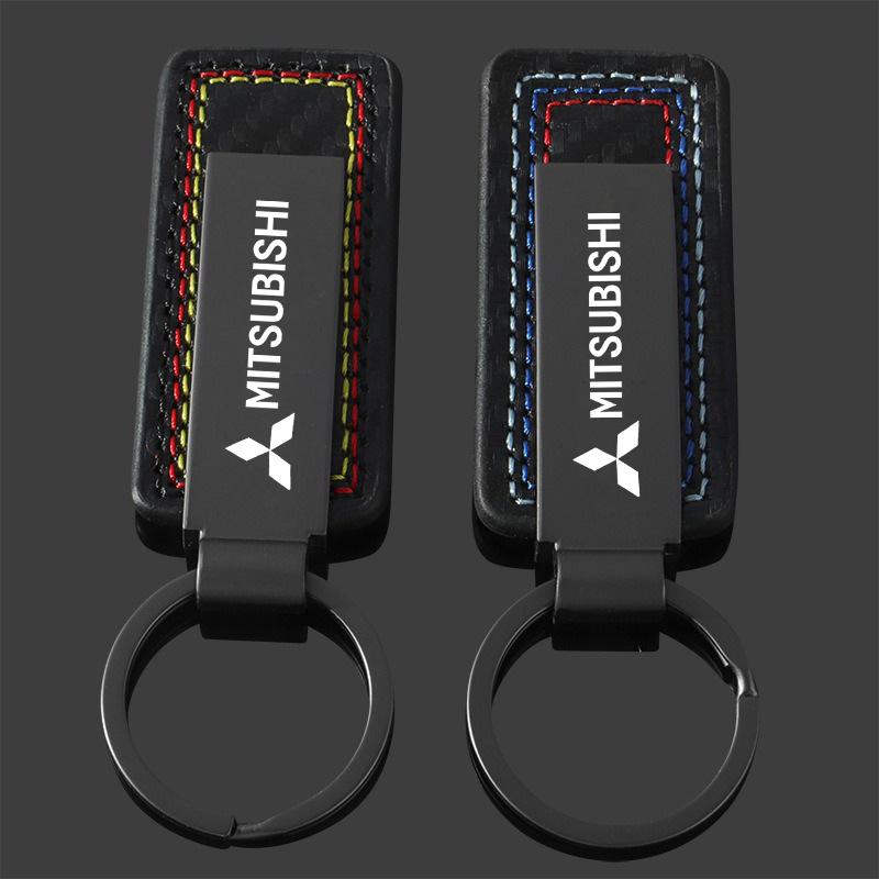 Μπρελόκ Κλειδιού Αυτοκινήτου Για Mitsubishi Outlander Lancer 10 EX ASX Pajero L200 Colt Eclipse Ralliart Triton Delica Αξεσουάρ Αυτοκινήτου