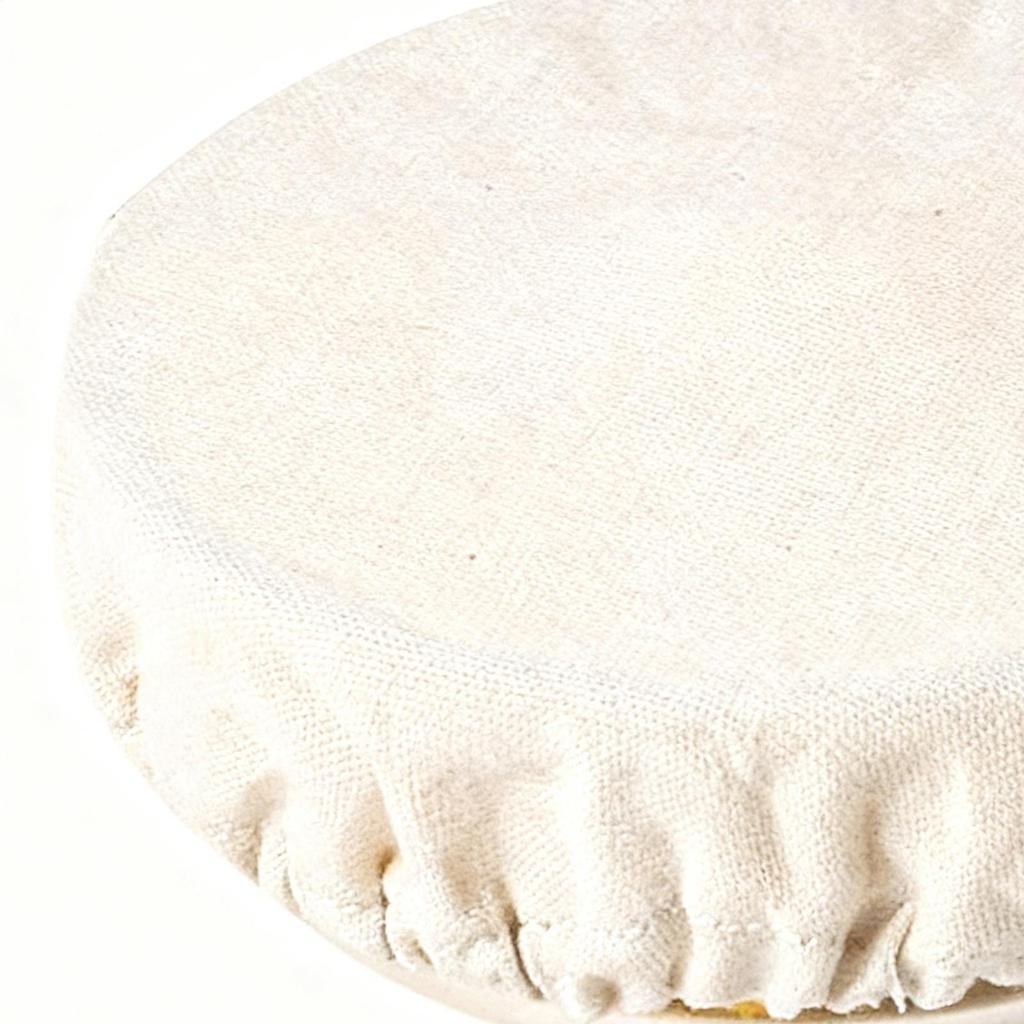 Pokrowce na miski z tkaniny Wielokrotnego użytku 4 sztuki Elastyczne pokrowce na miski z tkaniny Pokrywki do przechowywania żywności Do żywności Wyrastanie chleba Ciasto Sałatka owocowa