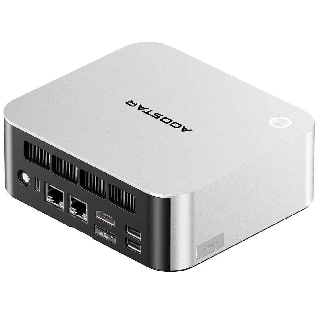MACO Mini PC Barebone AMD Ryzen 7 8845HS DDR5 5600MHz USB4 WiFi6 4K/8K 4-Wyświetlacze Windows 11 Gamingowy PC NUC