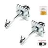 BDP769-1 2 Pieces Front Left AND Right Door Catch Hinge Brake Stop Check Strap Limiter for Peugeot 3008 MK1 T84 0U 5008 MK1 T87 0U 0E 9181Q2