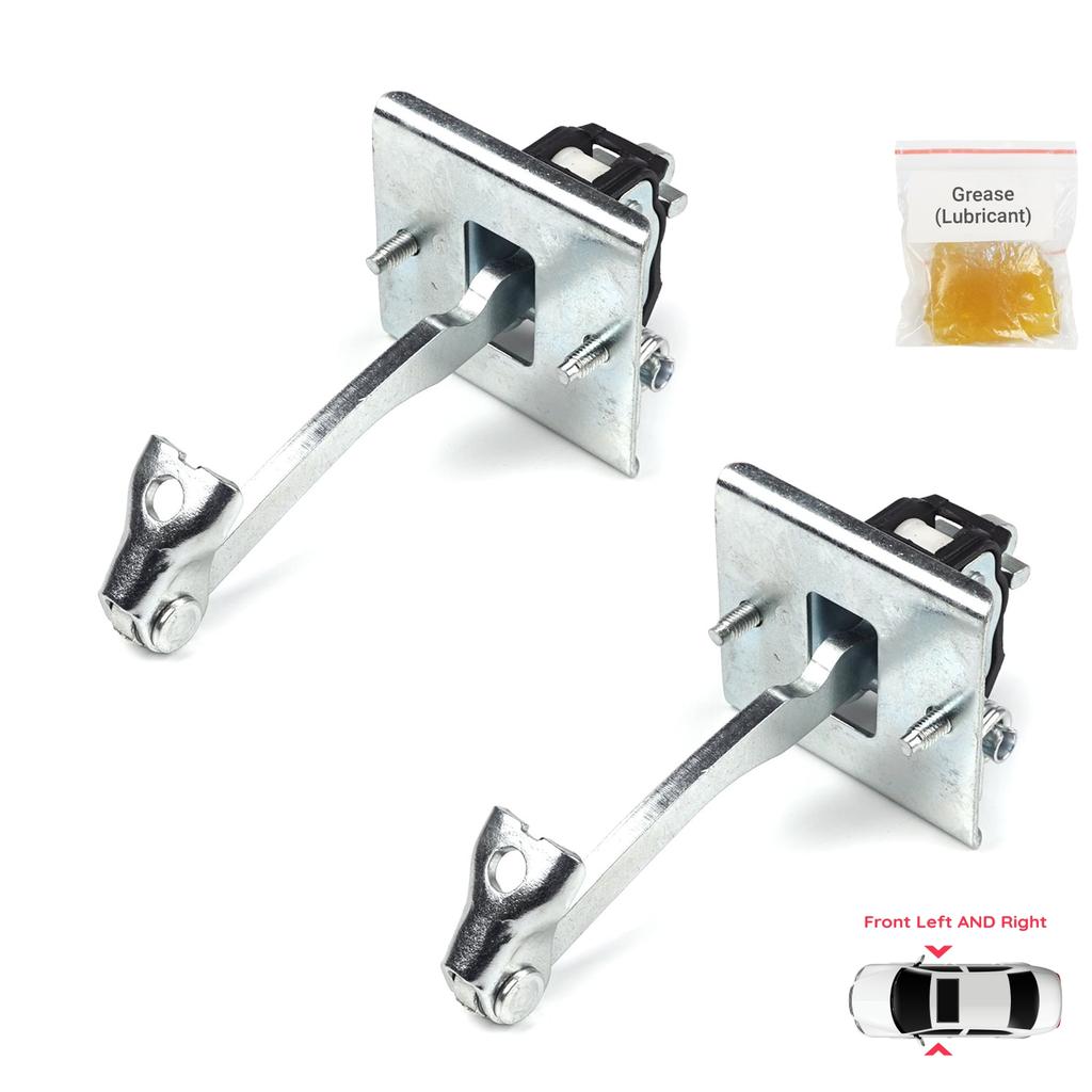 BDP769-1 2 Pieces Front Left AND Right Door Catch Hinge Brake Stop Check Strap Limiter for Peugeot 3008 MK1 T84 0U 5008 MK1 T87 0U 0E 9181Q2