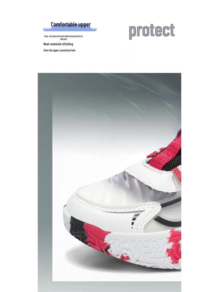 Wasserdichte Leder-Basketballschuhe für Jungen, Herbst/Winter 2025: Weiche Sohle, Reibungsgeräusch, Strapazierfähige und verschleißfeste Sport-Laufschuhe.