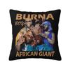Custom Burna Boy Nigerian Singer Cushion Cover xcm Soft Modern Pillow Case Decor Home