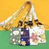 Cartoon Nette Bank Kreditkarte Halter Brieftasche Schutz Fall Männer Frauen Kinder Bus ID Karte Halter Tasche Identität Abzeichen Karte Abdeckung