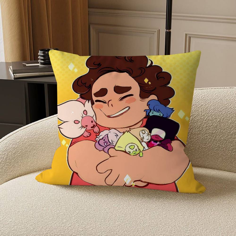 Steven Universe Pillowcase Toon Gift Cushion Cover Bedroom Home Sofa Chair Seat Decor Pillow Case