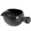 Fukei Dot Com Tokoname Ware Lidless Large Teapot Charmile Green Tea Black Cold Made Japan (Black 660ml)