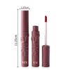 PCU Embossed Rabbit Velvet Matte Milk Tea Lip Glaze - Transfer-proof, Lightweight, Student-friendly Air Cream Lip Mud