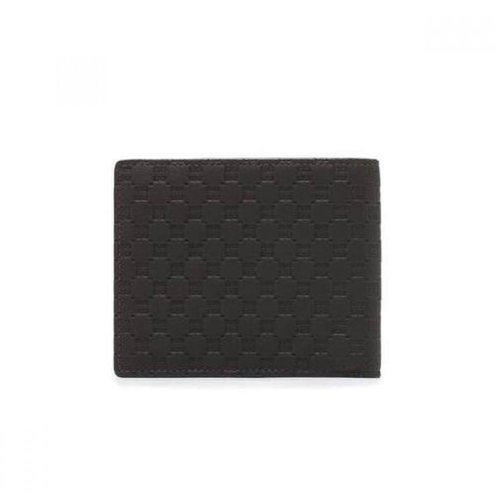 Daks Brown Dd Panel Logo Matte Leather Wallet Dbwa9f368