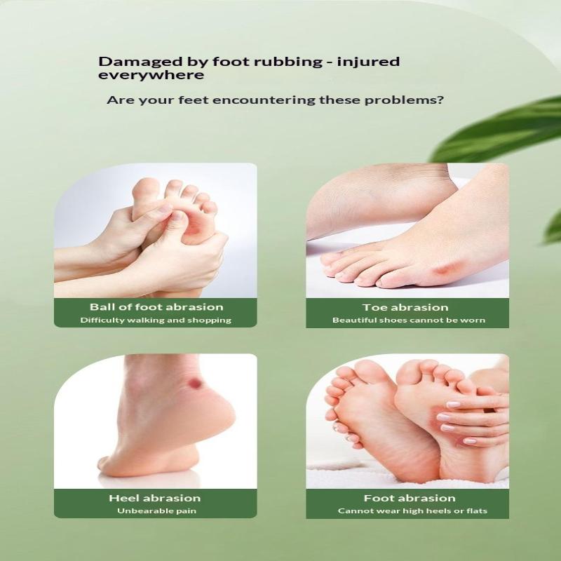 Anti-Wear Foot Patches Women Men Invisible Gel Heel Protector Foot Care Adhesive Patch Stickers Cushion Foot Care Tool