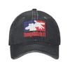 Retro Limp Bizkit Band Logo Baseballkappe für Männer Frauen Used-Look Baumwolle Snapback Hut Outdoor-Workouts Verstellbare Passform Hüte Kappe