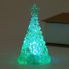 Transparent Christmas Tree Night Light Glowing Xms Eve Candle Lights  Kid Toy Gifts